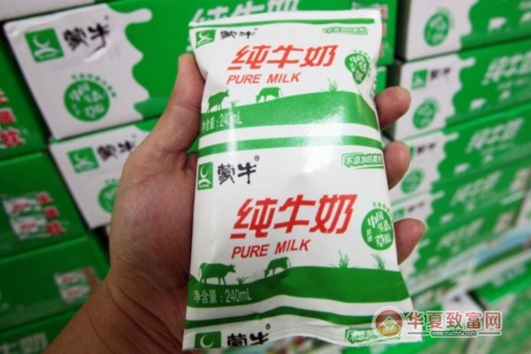 蒙牛牛奶加盟